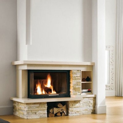 Облицовка Liverpool sx, Yellow Quartzite, с балкой, под MBL 78 sx (Palazzetti) в Санкт-Петербурге