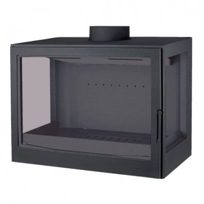Топка LCI 007 GFLR Flat top, два боковых стекла (Liseo Castiron) в Санкт-Петербурге